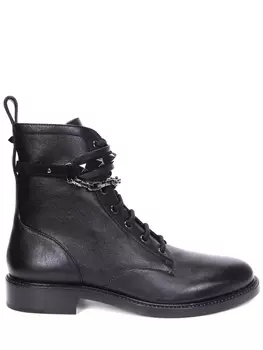 Ботинки кожаные Rockstud VALENTINO GARAVANI