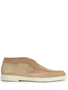 Ботинки замшевые