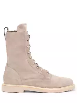 Ботинки замшевые