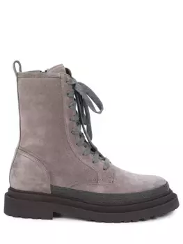 Ботинки замшевые