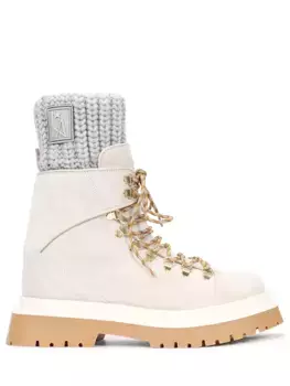 Ботинки замшевые