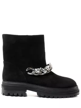 Ботинки замшевые LE SILLA