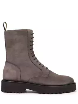 Ботинки замшевые на меху