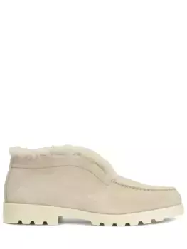 Ботинки замшевые на меху