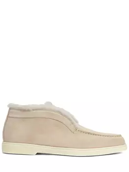 Ботинки замшевые на меху SANTONI