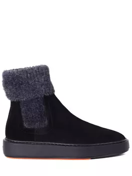 Ботинки замшевые SANTONI