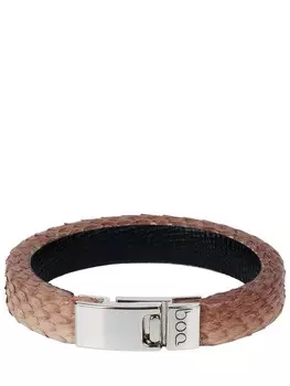 Браслет из кожи питона BOA