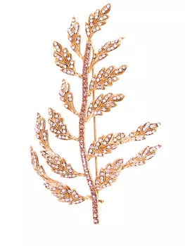 Брошь с кристаллами