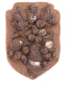 Брошь со стразами