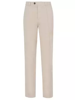 Брюки хлопковые BRUNELLO CUCINELLI