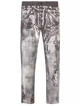 Брюки хлопковые MOSCHINO