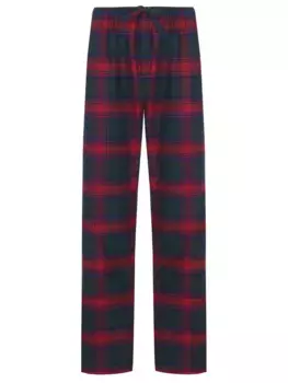 Брюки хлопковые в клетку