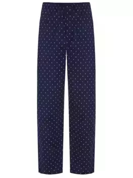 Брюки хлопковые в клетку