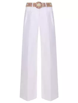 Брюки хлопковые ZIMMERMANN