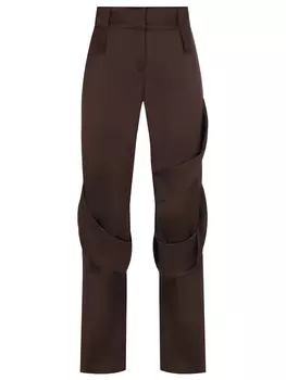 Брюки из ацетата BLUMARINE