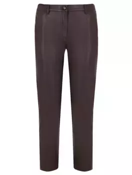 Брюки из экокожи