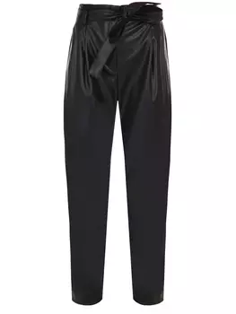 Брюки из экокожи