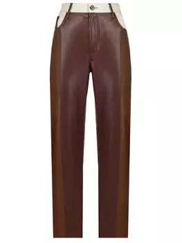 Брюки из экокожи NANUSHKA