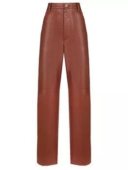 Брюки из экокожи NANUSHKA