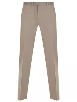 Брюки из хлопка и кашемира CASTANGIA