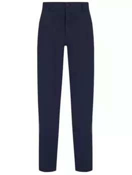 Брюки из хлопка и льна