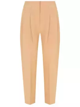 Брюки из хлопка и льна