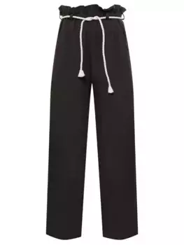 Брюки из хлопка и льна