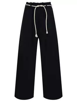 Брюки из хлопка и льна BALLANTYNE