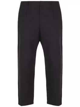 Брюки из хлопка и льна NEIL BARRETT