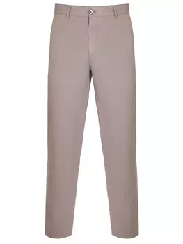 Брюки из хлопка и льна PAUL & SHARK