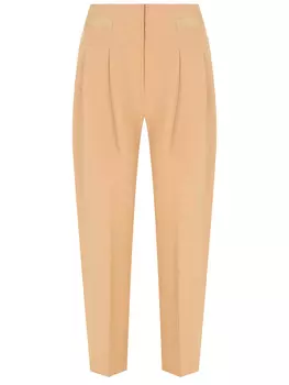 Брюки из хлопка и льна