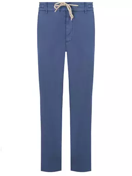 Брюки из хлопка и шелка BERWICH