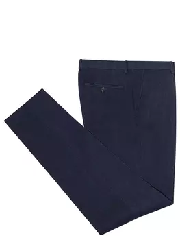 Брюки из хлопка и шерсти