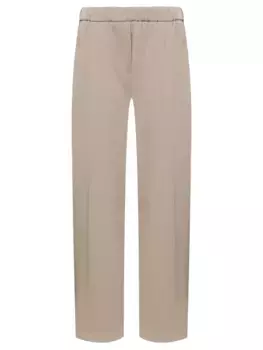 Брюки из хлопка и вискозы