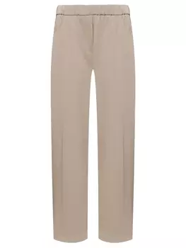 Брюки из хлопка и вискозы ANTONELLI FIRENZE