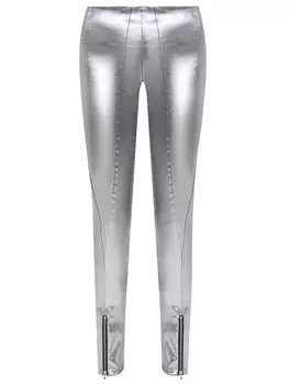 Брюки однотонные