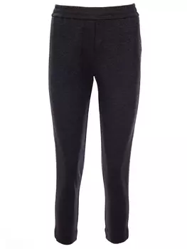 Брюки из кашемира с лампасами