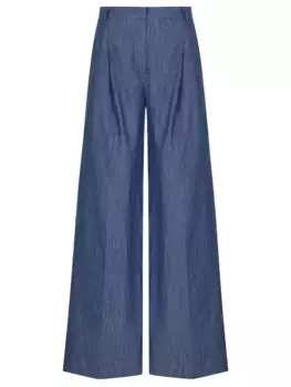 Брюки из шамбре