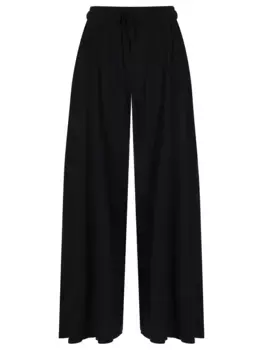 Брюки из шелка и вискозы