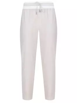 Брюки из шерсти и вискозы PANICALE