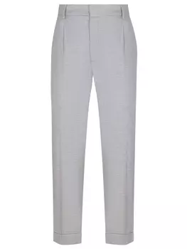 Брюки из шерсти и вискозы PANICALE