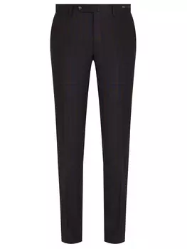 Брюки из шерсти в клетку