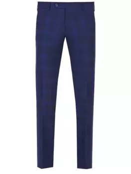 Брюки из шерсти в клетку