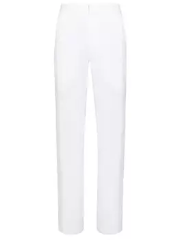 Брюки из смесового льна