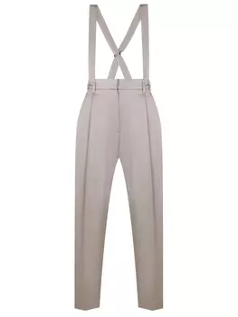 Брюки из вискозы и хлопка BRUNELLO CUCINELLI