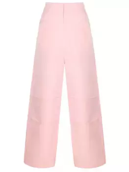 Брюки из вискозы и льна FORTE DEI MARMI COUTURE