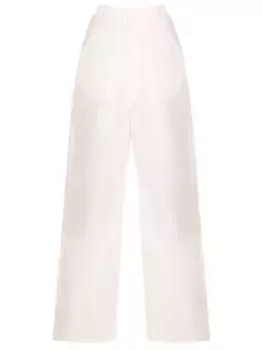 Брюки из вискозы и льна FORTE DEI MARMI COUTURE