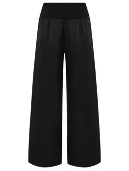 Брюки из вискозы и льна