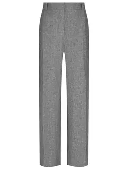 Брюки из вискозы и льна