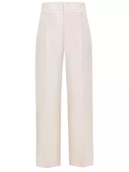 Брюки из вискозы и льна VASSA&CO